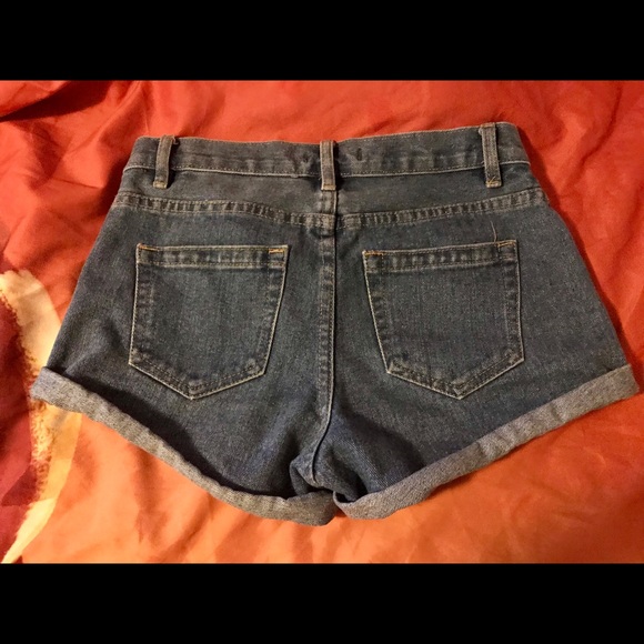 Forever 21 high rise cuffed shorts 25 - Picture 3 of 4